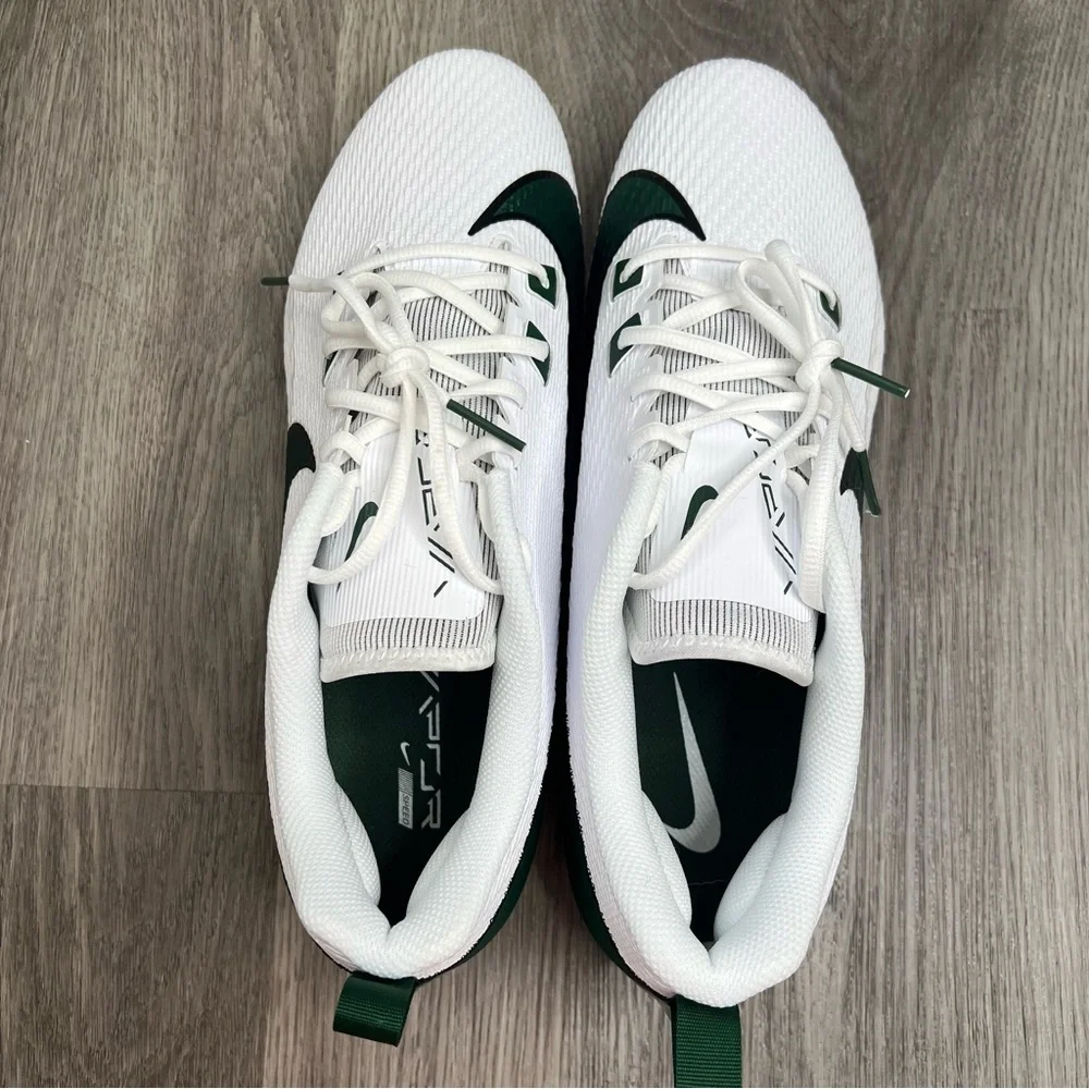 Nike Vapor Edge Speed 360 2 Football Cleat White Green Men’s Size 13‎ FQ4045-101